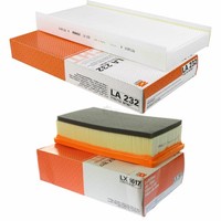 Mahle / Knecht Set Filterpaket Innenraumfilter LA 232 Luftfilter LX 1617
