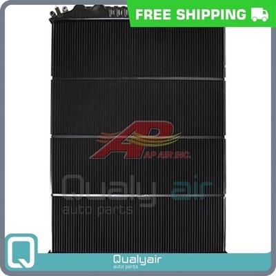New A/C Radiator fits Freightliner - Copper/Brass without Oil Cooler