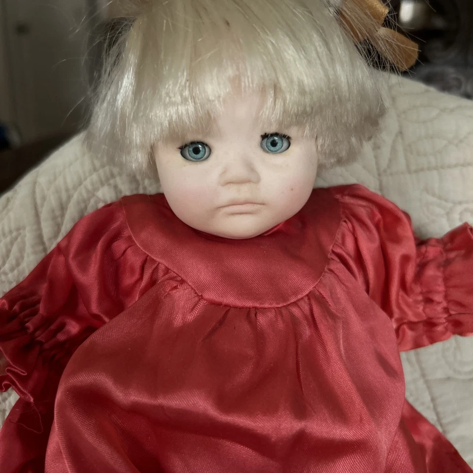 Muñecas de colección de Pauline My First Christmas 1995 Pauline Bjonness Jacobsen RARAS NUEVAS EN CAJA Foto 4 de 4