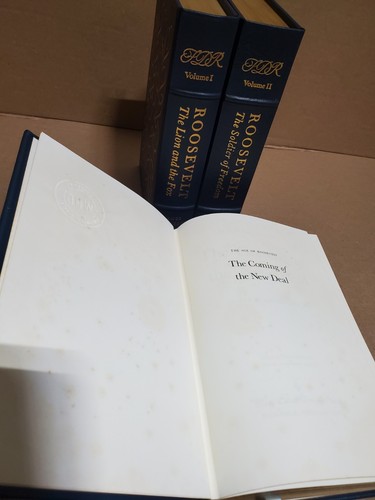 Roosevelt vol. 1 & 2 James Burns Easton Press Library of the Presidents 85' lot - Picture 7 of 11