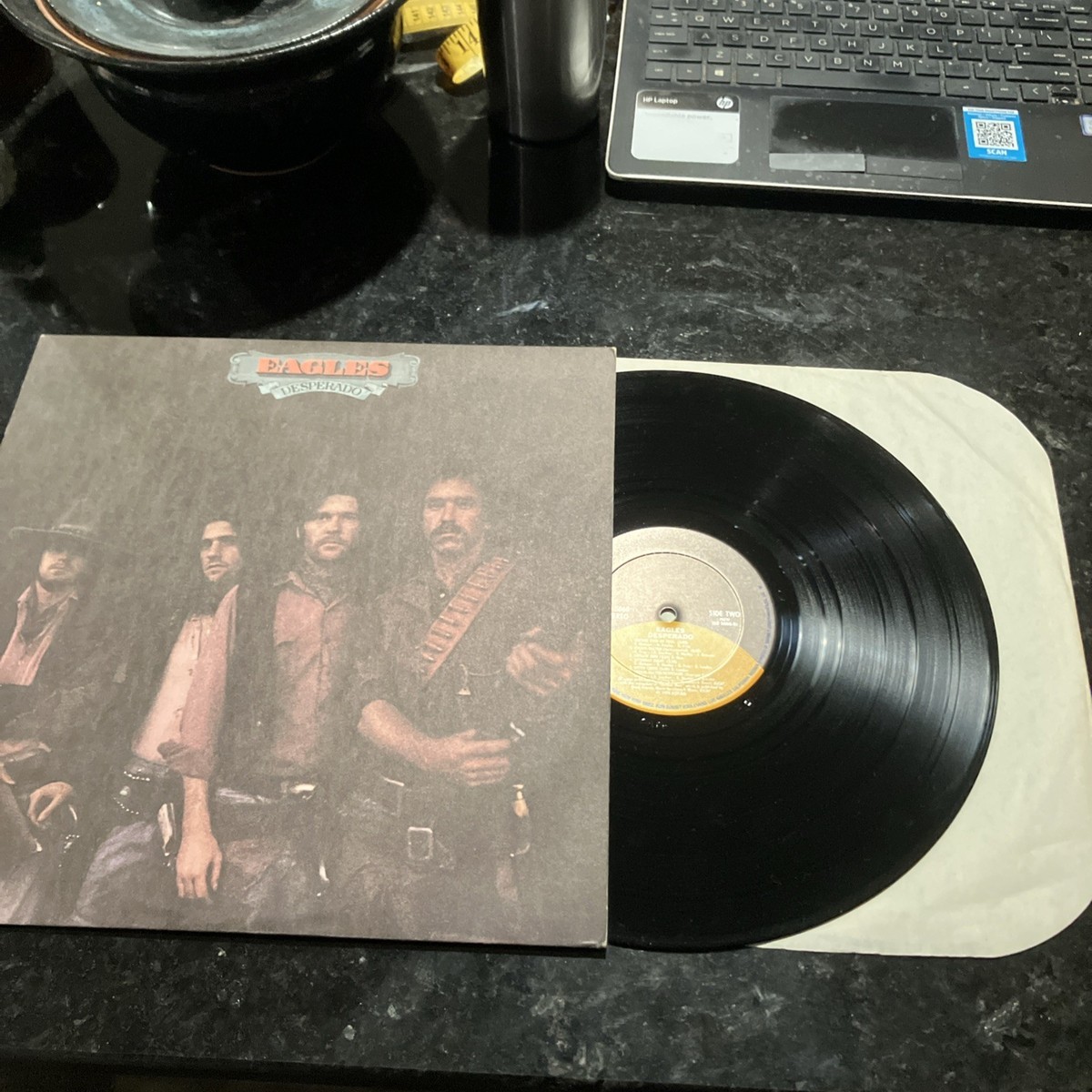 Eagles Desperado 1973 Vinyl LP Album Asylum Records w/Inner Sleeve