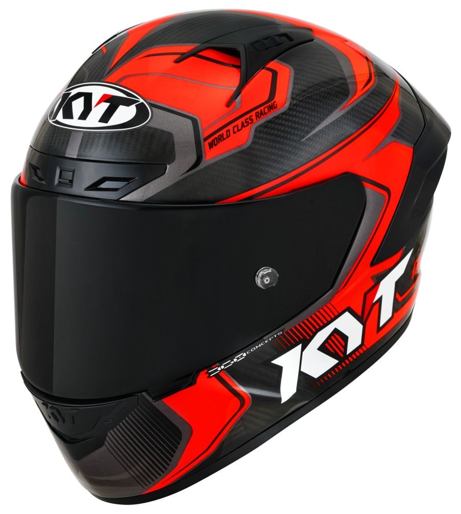 Full-Face Helmet KYT NZ RACE Carbon Competition Red