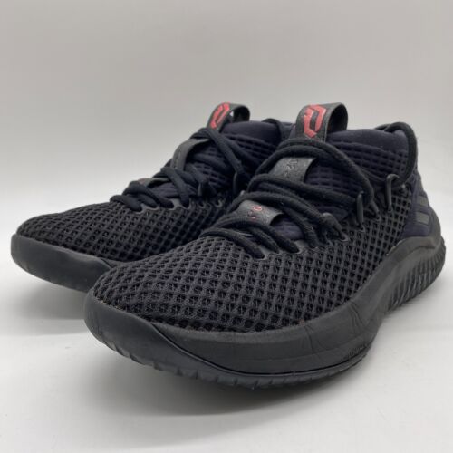 dobbelt krokodille bejdsemiddel Adidas Dame 4 Youth Sz 6 Black Basketball Athletic Shoes Stretch Slip On  Mid Top | eBay