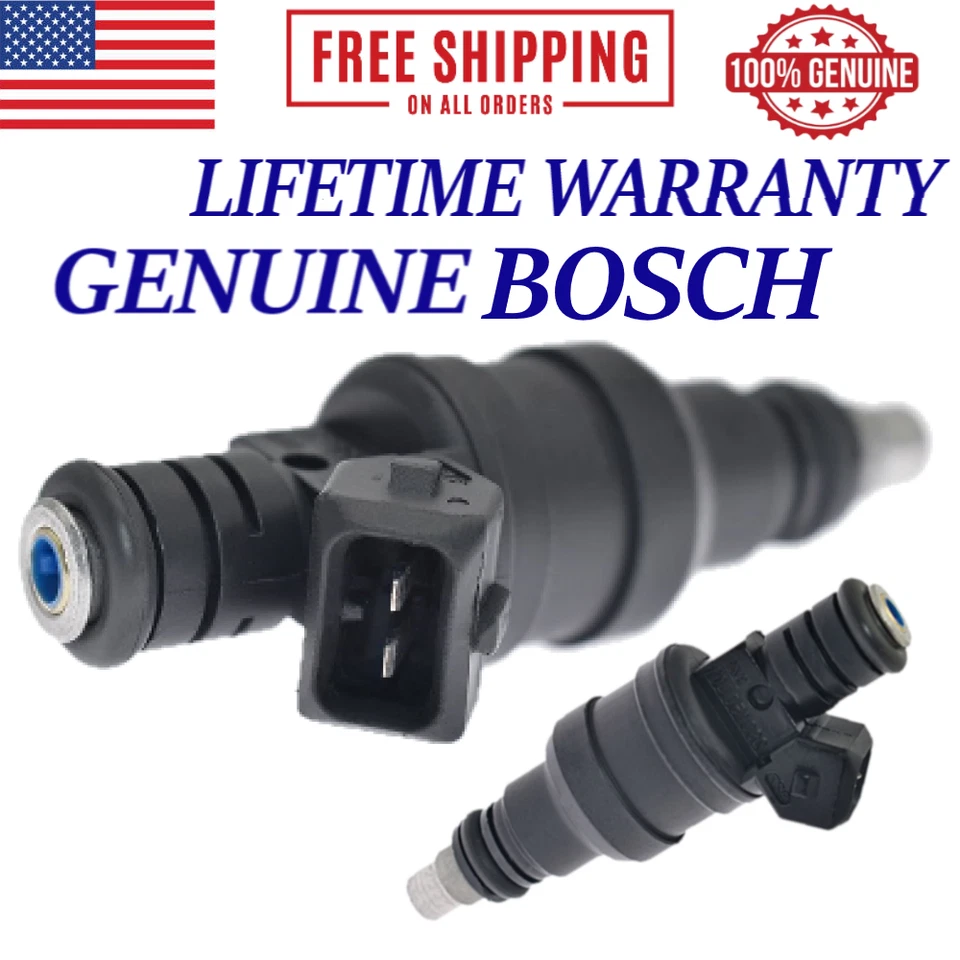 Set/6 OEM BOSCH Fuel Injectors For 1988-1990 Oldsmobile Toronado 3.8L V6 - Image 3 of 3