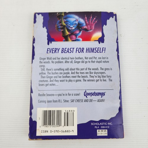 Goosebumps 90's Vintage Paperback R. L. Stine Books Complete choose Your Title - Picture 340 of 518
