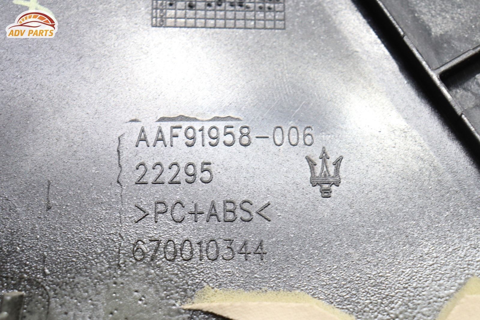 Maserati Quattroporte 2014-2020 Rear Left Pillar trim