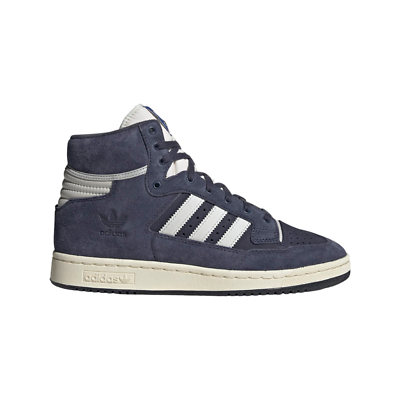 Men's Adidas Originals Navy Suede Centennial 85 Hi Sneakers 12