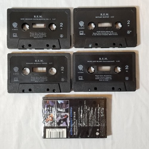REM Lot 5 Cassette Single Cassingle Michael Stipe Drive R.E.M. NOT CD 12" Vinyl - Picture 11 of 13