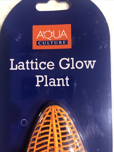 Aqua Culture Lattice Glow Plant for aquariums, glows under blue light and moves - Picture 2 of 7