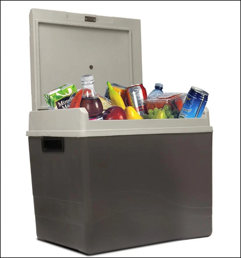 Koolatron P40 12V Electric Cooler 40qt Thermoelectric Car Fridge 12V DC Plug In