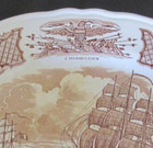 Fair Winds Copper English Transferware Oval Platter Alfred Meakin 9.75" x 12.5" — photo 3