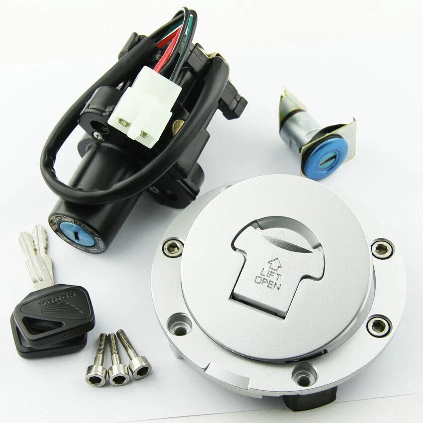 Juego de bloqueo de interruptor de llave de encendido para Honda CBF500 04-05 CBF1000 06-10 CBF600 (desnudo) Foto 4 de 4