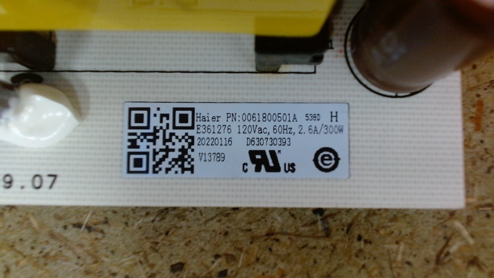 Haier Refrigerator Control Board 0061800501A