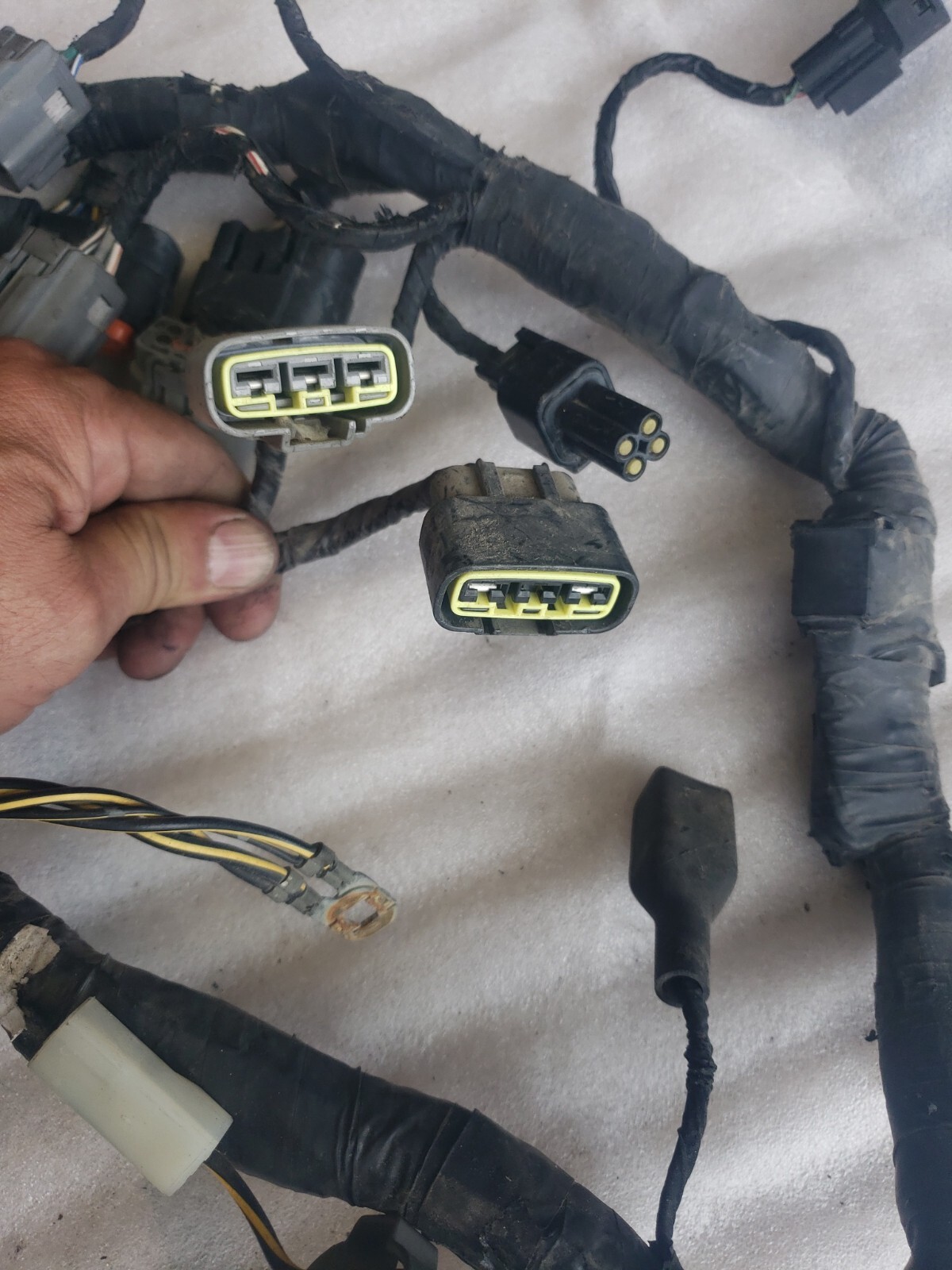 0607 Kawasaki ZX10R ZX1000 ZX1000D ZX10 Main Engine Wire Wiring