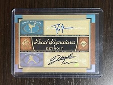 2012 SP Signature Edition Dual Signatures- Daniel Schlereth & Jacob Turner AUTO