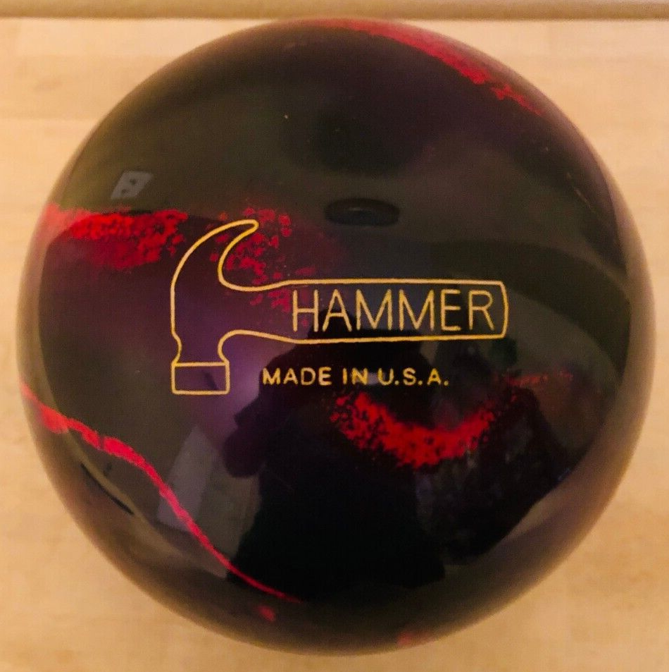 HammerBlack Widow NASTY15 lb.Reactive Solid Bowling BallNo Thumb