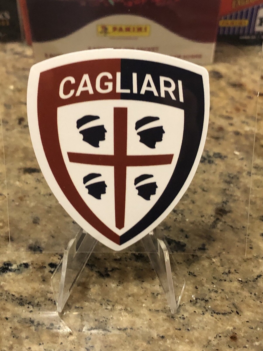 Cagliari Calcio Soccer Logo 2.5in Premium Decal Sticker Serie B