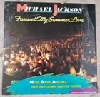 MICHAEL JACKSON Farewell My Summer Love 1984 Vinyl Record w/ Poster Shrink NM