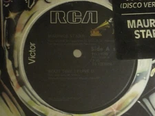 MAURICE STARR BOUT TIME I FUNK YOU 12" 1979 RCA PD-11958 ELECTRO FUNK VG+ SHRINK