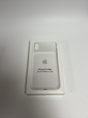Apple MRXR2LL/A iPhone XS Max Smart Battery Case - White New