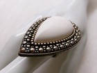 Bardot Ring Samantha Wills Natural White Stone Bohemian Statement Adjustable — photo 5