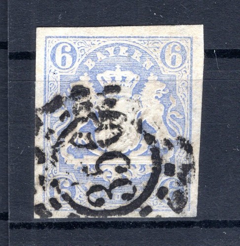 Bayern 16 Perfect, Used Cancelled Stamp MICHEL 16 (y77182