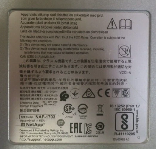 NetApp SolidFire H610S-2 2x Scalable CPU 24DIMM 12x NVMe Bay CTO 1U Storage Node - Image 4 of 4