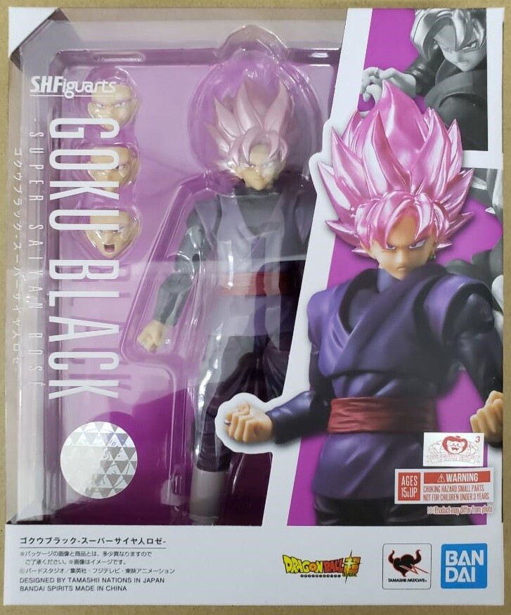 S.H.Figuarts GOKU BLACK SUPER SAIYAN ROSE Dragon Ball Z Bandai SHF LAST SALE