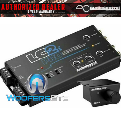 AUDIOCONTROL LC2i-PRO ACTIVE HIGH VOLTAGE 2 CHANNEL LINE OUTPUT CONVERTER NEW