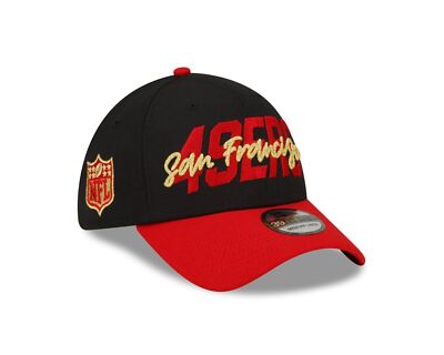 NFL Basecap San Francisco 49ers Cap Draft 2022 NewEra 39Thirty Kappe Baseballcap