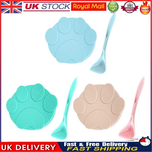 Pet Food Can Cover Silicone Dogs Cats Food Storage Keep Fresh Lid Seal Covers eBay