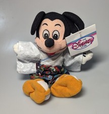 Mickey Mouse In Japanese Kimono Beanbag The Disney Store Mint With Tag 9 inch