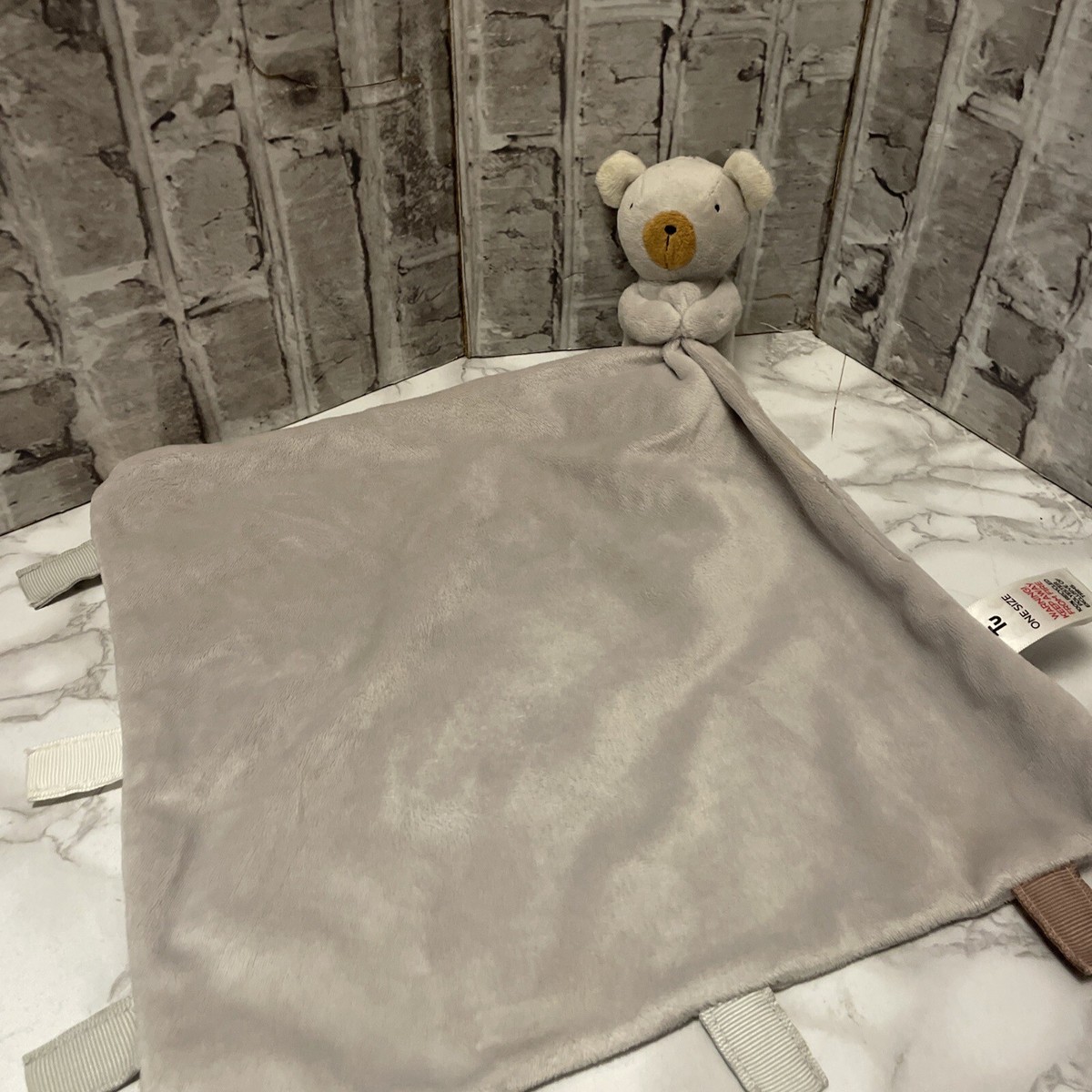 Teddy Bear Tu Baby Blanket Tu Baby Blanket New Sainsburys TU Brown