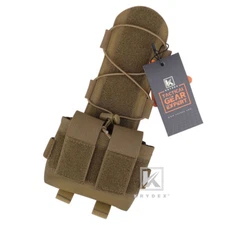 KRYDEX  Helmet Counterweight Battery Pouch Helmet Retention Bag Cover Coyote
