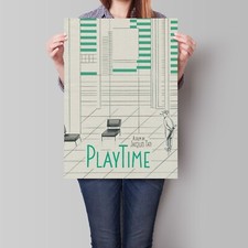 Poster Playtime 1967 Jacques Tati A2 A3