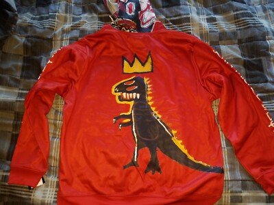 Pullover Hoodie: Basquiat x Members Only collab (Size: L)