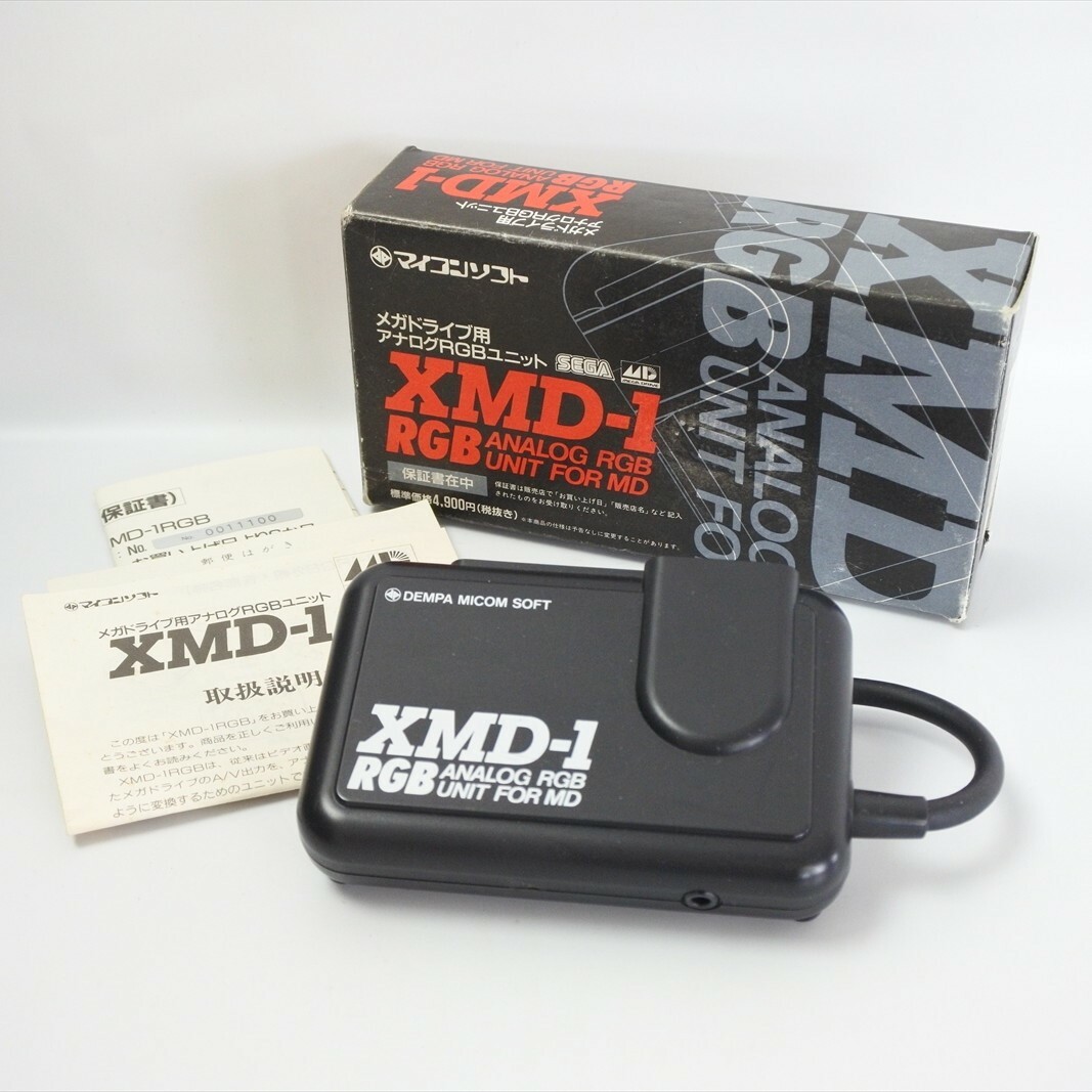 XMD-1 ANALOG RGB Unit for Mega Drive Boxed Sega MD 2930 | eBay