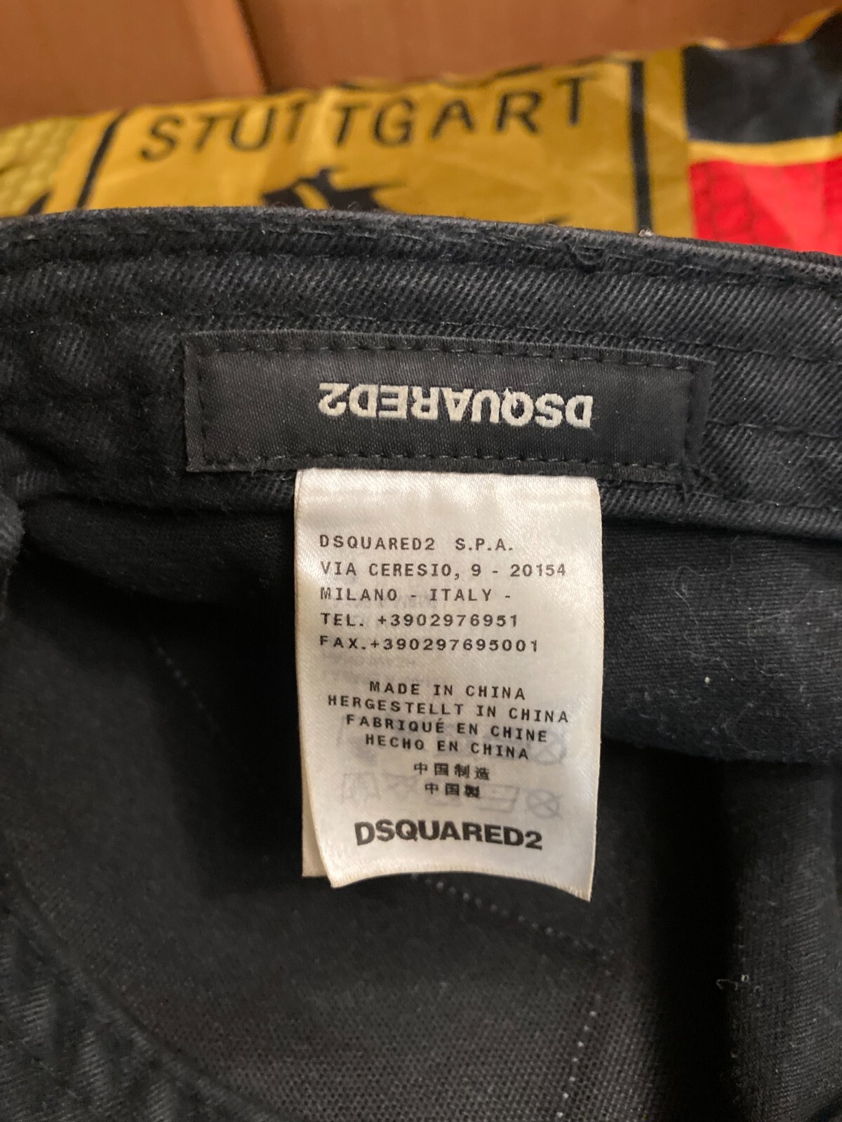 Dsquared2 Icon Oversized Patch Eden Baseball Cap … - image 9