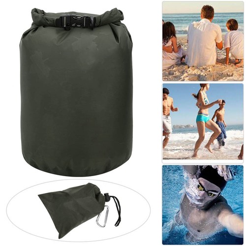 Outdoor Waterproof Barrel Dry Bag Storage Camping Hiking Carrying Bag 50L Tool - Picture 1 of 10