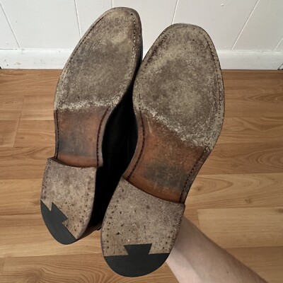 Thom Browne Black Fleece Brooks Brothers Black Monkstrap  display picture 1