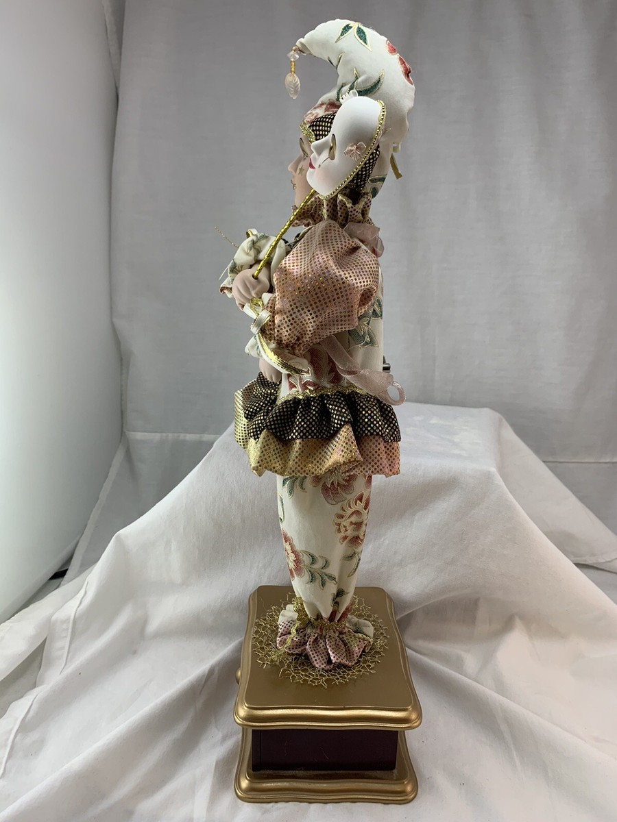 San Francisco Music Box Co. Harlequin Trinket Jewel Box