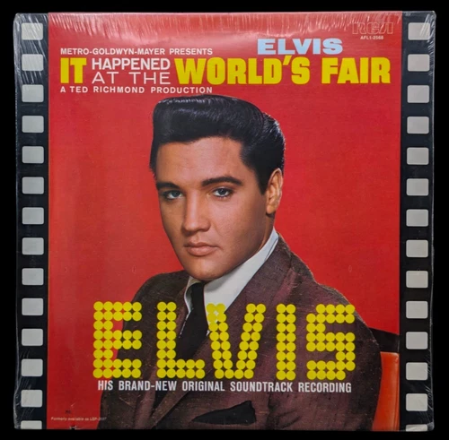 SEALED, Elvis Presley ‎– It Happened At The World's Fair AFL1-2568, RE, US, 1979