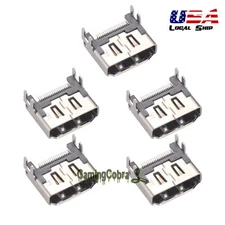 5PCS DIY Replacement Kit SMD HDMI Port Connector Socket for P S 4