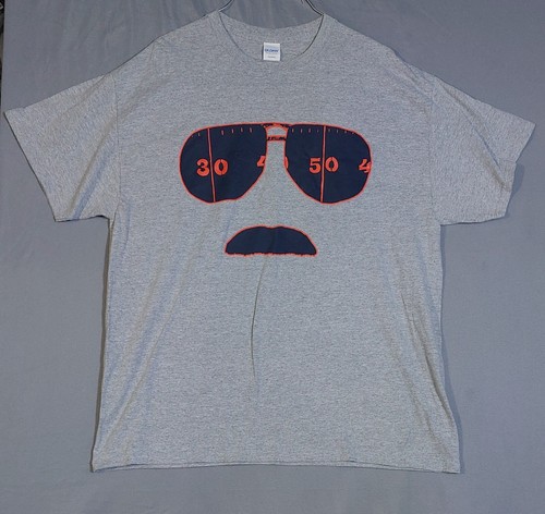 Chicago Bears Shirt Mens XLarge Coach Mike Ditka Sunglasses Legend NFL Football