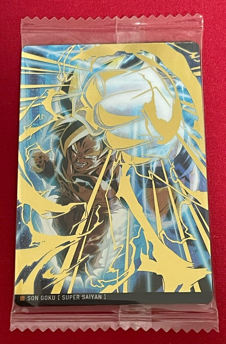 Dragon Ball Z TCG Prism Holo Cards Goku 3-18 SR Bandai Made