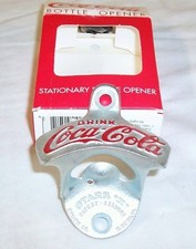 COCA COLA COLLECTIBLE BOTTLE OPENERS  TOTE BAG OMBRELLA  PLAYING CARDS  CALENDAR