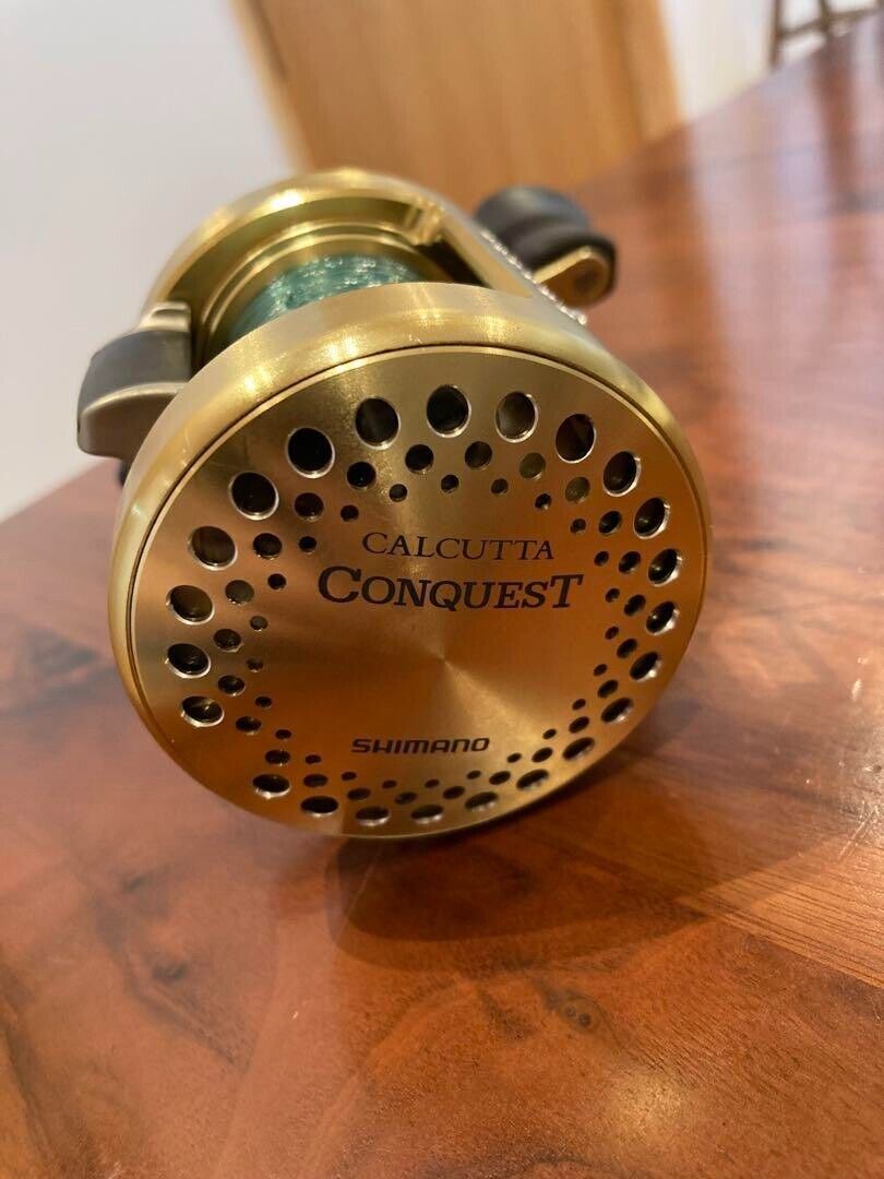 Shimano Calcutta Conquest 401 left Baitcasting Reel Fishing