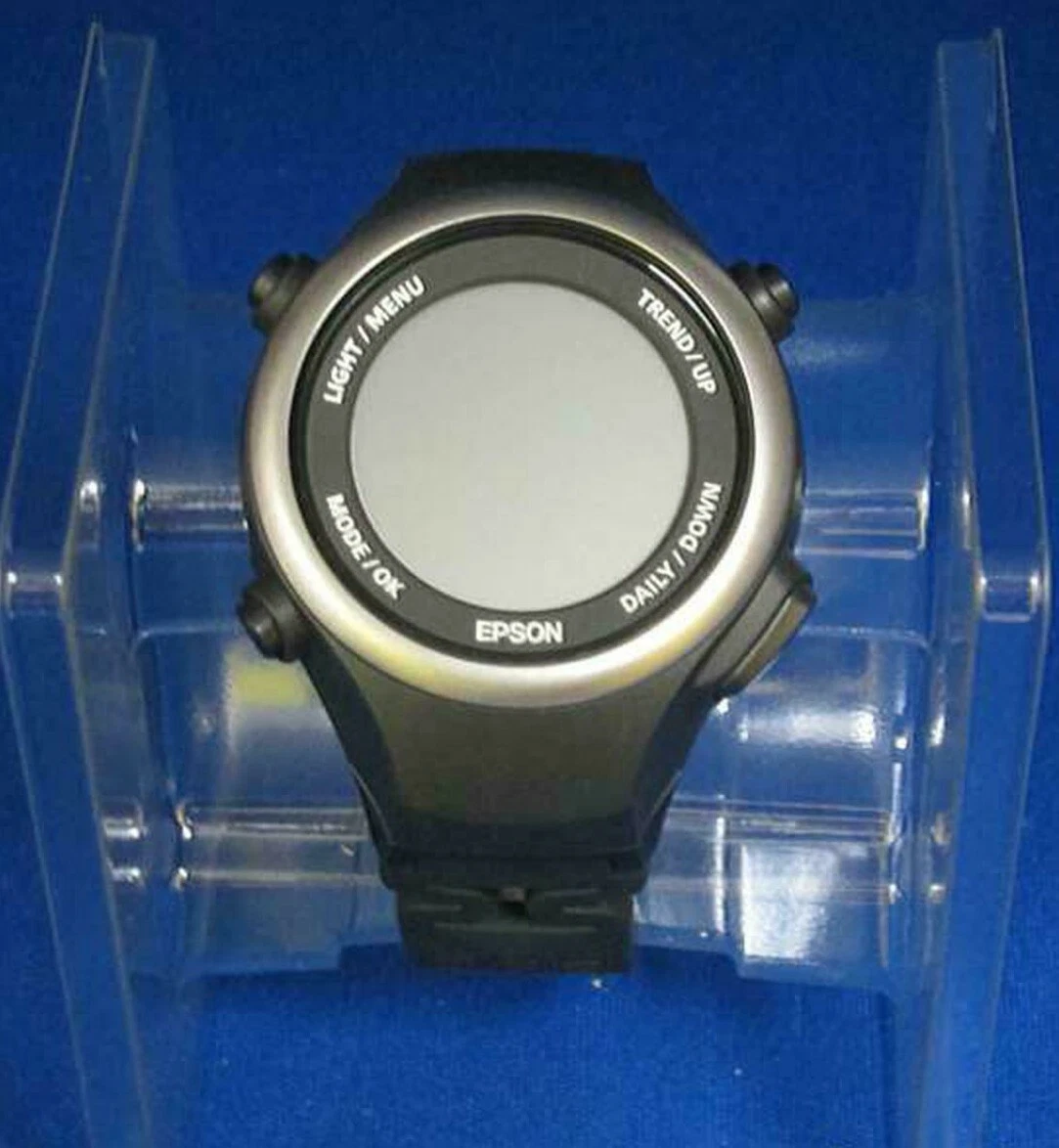Epson PULSENSE PS-600B Black Digital Wearable Watch