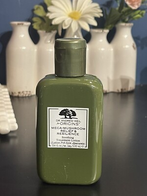 ORGINS MEGA-MUSHROOM RELIEF & RESILIENCE SOOTHING TREATMENT LOTION 3.4oz.NWOB