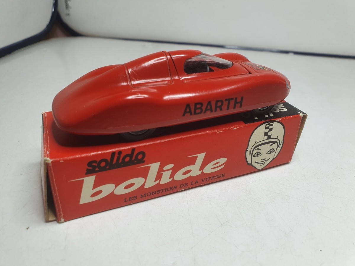 SOLIDO ANCIEN FIAT ABARTH COULEUR DIFFERENTE TRES